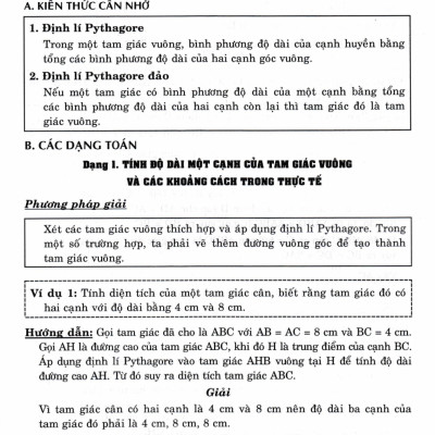 Combo Toán Nâng Cao Đại Số + Hình Học Lớp 8 (Dùng Chung Cho Các Bộ SGK Hiện Hành) (Bộ 2 Cuốn) - HA