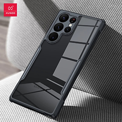 Ốp lưng cho Samsung Galaxy S23, S23 Ultra, S23 Plus, S23 FE hiệu XUNDD trong viền màu chống ố, chống sốc cao cấp - Hàng chính hãng