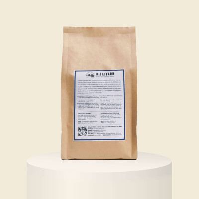 Trà Oolong Tấm Cầu Đất - Túi 500Gr -  Nguyên liệu làm trà sữa tự pha chế trà sữa đài loan Dalat Farm