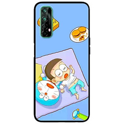 Ốp lưng dành cho Realme 7 mẫu Mèo Và Nô Ngủ