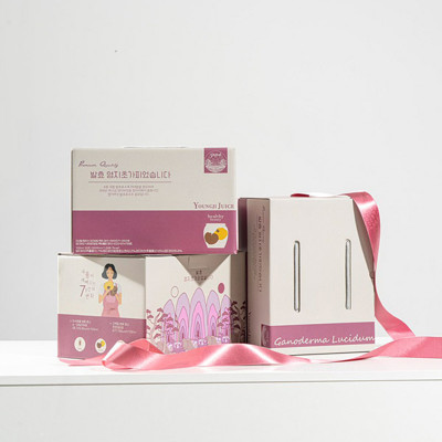 Nước tinh chất Nấm Linh Chi lên men thanh xuân Hàn Quốc - Hộp 30 gói