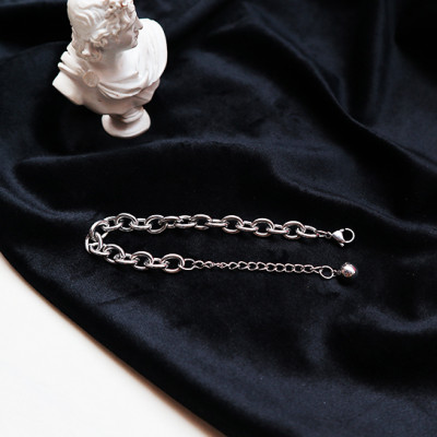 Vòng đeo tay xích dư thả hạt chuỗi chain titan