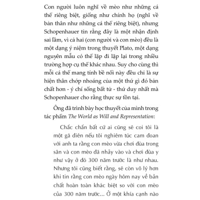 Mèo Và Triết Lý Nhân Sinh