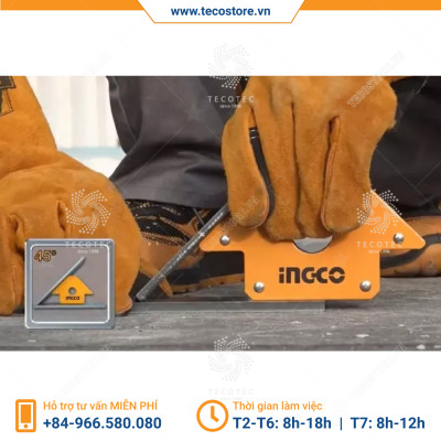 Bộ ke góc hàn nam châm 6 chi tiết INGCO AMWH6001 [Chính hãng] [Có sẵn]