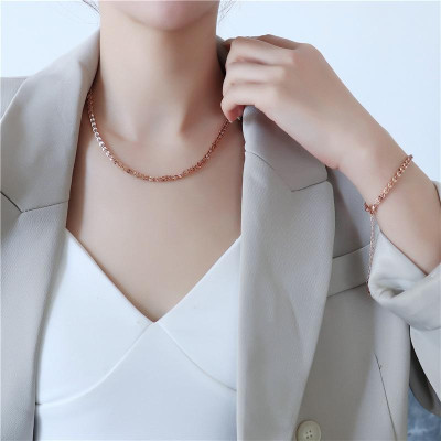 Dây chuyền nữ - Vòng cổ nữ titan thời trang đuôi phụng thép không gỉ trangsucpt có 3 màu sắc