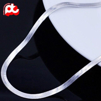 Dây Chuyền Nam Trơn 3mm, Dây Chuyền Nam Dẹp Cực Đẹp