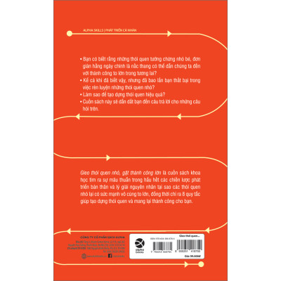 Gieo Thói Quen Nhỏ Gặt Thành Công Lớn