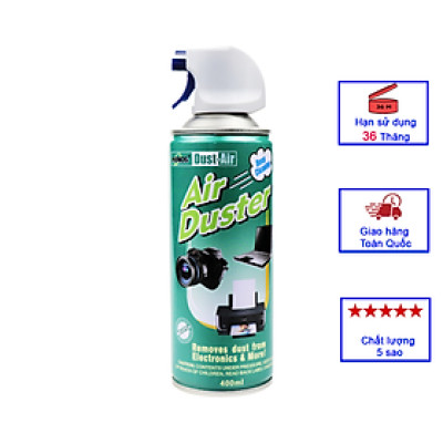 Chai Vệ Sinh Bụi Không Khí HERIOS LA-016 Công Nghệ Đức 450ml