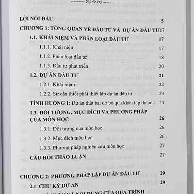 Sách - Giáo Trình Lập & Thẩm Định Dự Án Đầu Tư - Lý Thuyết - Tình Huống Thực Tế & Bài Tập