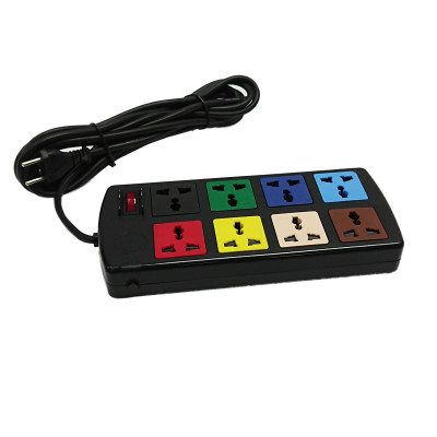 Ổ cắm kéo dài đa năng LiOA 8 ổ cắm (8D33N 8D33WN)