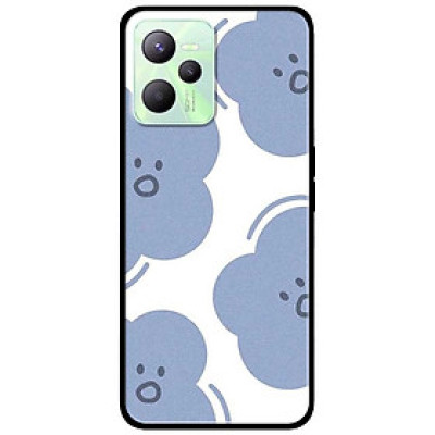 Ốp lưng dành cho Realme C35 - Realme Narzo 50A Prime mẫu Mây Xanh Trắng