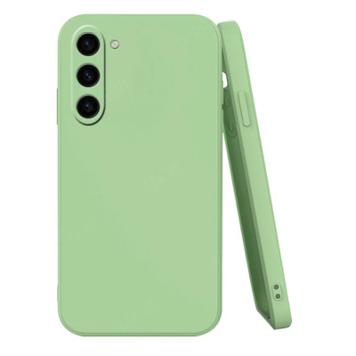 Ốp lưng silicon case cho Samsung Galaxy S23 FE mỏng 0.3mm chống bám bẩn mặt lưng siêu mềm mịn, có gờ bảo vệ camera - hàng nhập khẩu