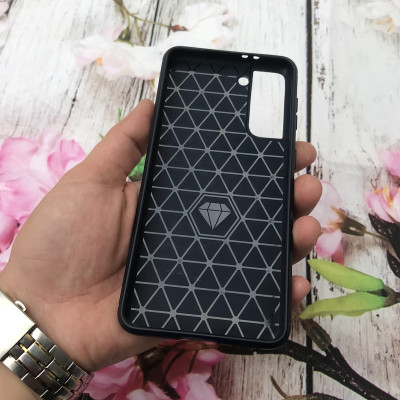 Ốp lưng chống sốc dành cho Samsung S21 Plus Silicon hàng chính hãng Rugged Shield cao cấp - Hàng Nhập Khẩu