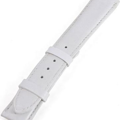 Dây đồng hồ nam nữ Huy Hoàng da bò màu trắng HT8119