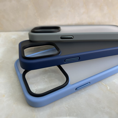 Ốp lưng dành cho  iPhone 14 Pro Likgus lưng nhám chống sốc tốt- Hàng chính hãng