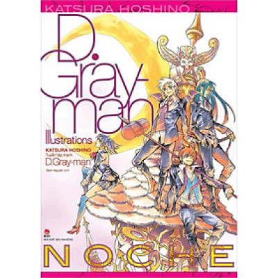 Sách - Tuyển tập tranh D.Gray-Man - Noche (Tặng Poster gập đầu sách)