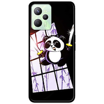 Ốp lưng dành cho Realme C35 mẫu Gấu Cầm Gươm