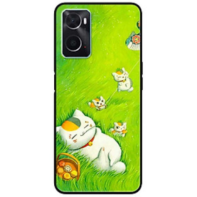 Ốp lưng cho Realme 9i - 10 - C20 - C67 - C65 4G - C11 2021 - Poco X6 5G - Mèo Mẹ Con - Hàng Chính Hãng