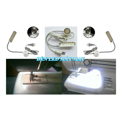 Đèn Led gắn máy may 30 bóng ánh sáng trắng
