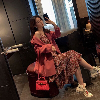 Áo Blazer Vest màu hồng phong cách ulzzang sành điệu