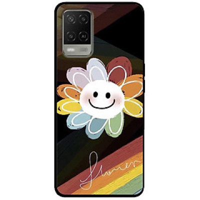 Ốp lưng cho Oppo A54 - A55 - A56 5G - A55s - A18 - A38 - A58 - Hoa Vui Vẻ - Hàng Chính Hãng