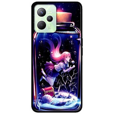 Ốp lưng dành cho Realme C35 mẫu Cô Gái Trong Lọ