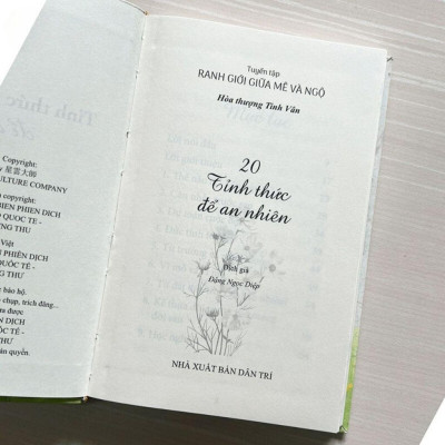 Sách - Tỉnh Thức Để An Nhiên - Tập 20 - Tuyển Tập Ranh Giới Giữa Mê Và Ngộ - Vĩnh Nghiêm Books