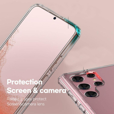 Ốp lưng trong suốt cho Samsung S24 Ultra | Galaxy S24 | S24+ | Galaxy S24 Plus Likgus Crashproof giúp chống sốc và chịu mọi va đập- Hàng chính hãng