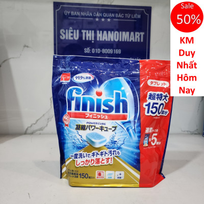 Viên rửa chén bát finish ( Xuất xứ Nhật )