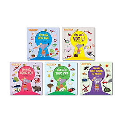 Combo Lớp Khoa Học Vỡ Lòng - 5 cuốn