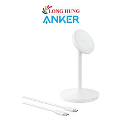 Đế sạc Anker MagGo Wireless USB-C 15W Charge.Stand A25X1 - Hàng chính hãng