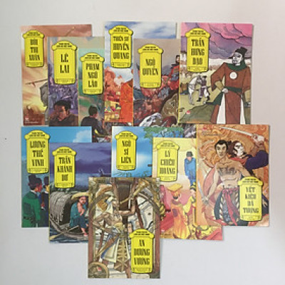 Sách - Combo Tranh Truyện Lịch Sử Việt Nam : 10 quyển - 20 quyển (giao ngẫu nhiên)