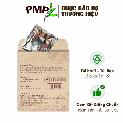 Hạt Giống Rau Dền Đỏ PMP 05g