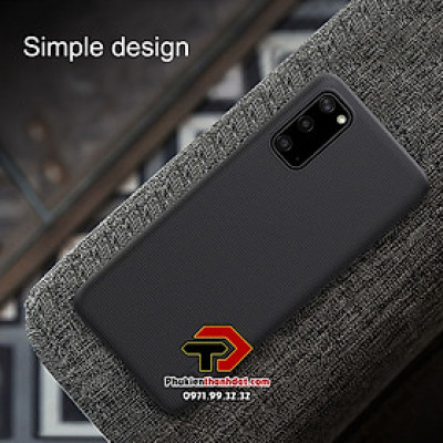 Ốp lưng dành cho SamSung Galaxy S20 FE chính hãng Nillkin dạng sần - Hàng nhập khẩu