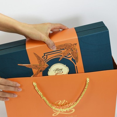 Yến sào Nàng Yến | Set quà cao cấp Hy Vọng - Thịnh (bao gồm tổ yến cùng nguyên liệu chọn lọc đi kèm) | Bộ quà tặng chăm sóc sức khỏe Sang trọng và tiện lợi 