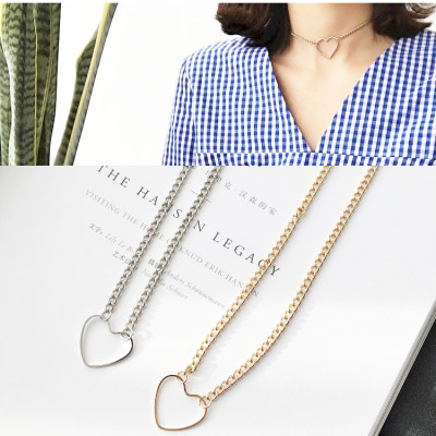 Vòng cổ choker trái tim mảnh xinh xắn
