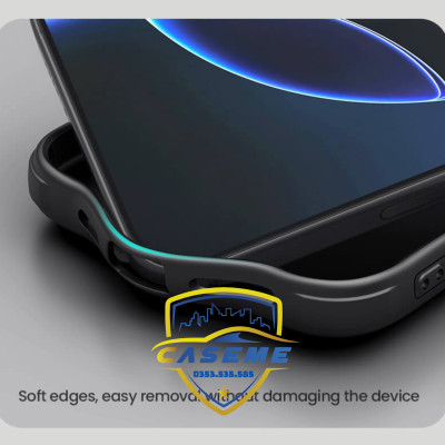 Ốp Lưng Dành Cho iPhone 16 Pro Max Nillkin Dạng Sần Viền Silicon - Hàng Chính Hãng