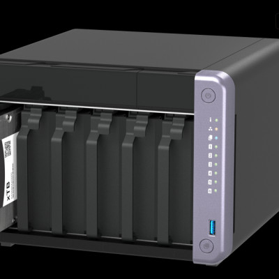 Thiết Bị Lưu Trữ Nas QNAP, Model: TS-632X-4G-Hàng chính hãng 