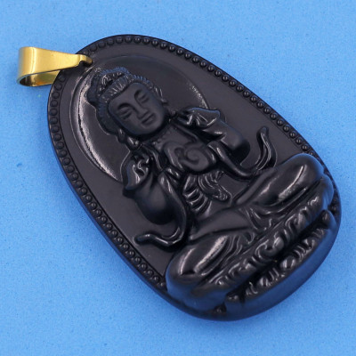 Mặt Phật Như lai Đại nhật đen 5cm 