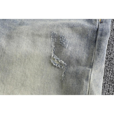 Quần short jean wash bụi phong cách Retro_Vinstage dã ngoại