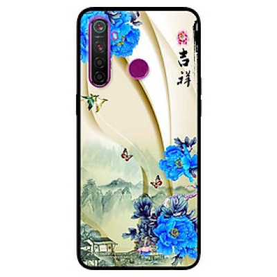 Ốp lưng dành cho Realme 6i mẫu Hoa Xanh và Bướm