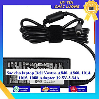 Sạc cho laptop Dell Vostro A840 A860 1014 1015 1088 Adapter 19.5V-3.34A - Hàng Nhập Khẩu New Seal