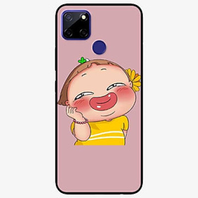 Ốp lưng dành cho Realme C12 mẫu Quỳnh Áo Vàng