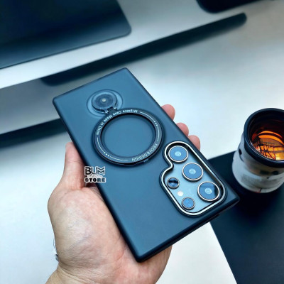 Ốp Chống Sốc Cho Samsung S25 Ultra S24 Ultra / S23 Ultra / S23 Plus / S22 Ultra / S22 Plus / S21 Ultra Từ Tính Xoay 360