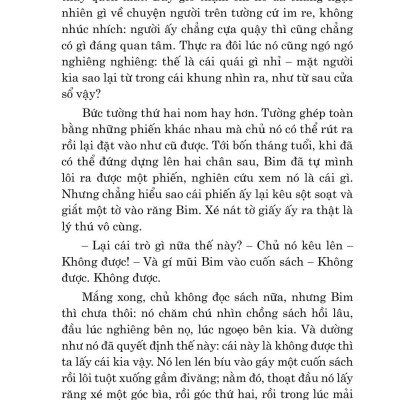 Văn Học Cổ Điển - Con Bim Trắng Tai Đen (Tái Bản 2023)