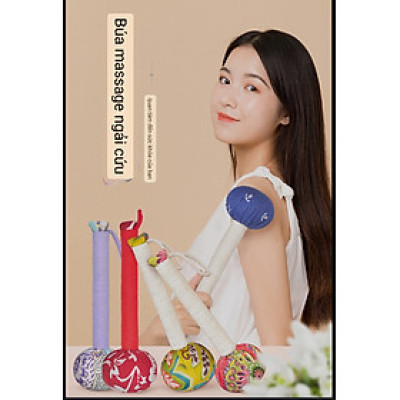 Búa gõ Ngải Cứu Massage đấm Lưng Vai Chăm Sóc Sức Khỏe. Cây đấm lưng ngải cứu trung hoa