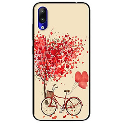 Ốp lưng dành cho Vsmart Start mẫu Xe Đạp Tình Yêu Nhạt