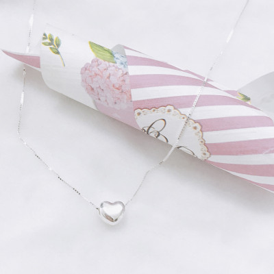 Dây chuyền bạc mặt trái tim - Ngọc Quý Gemstones