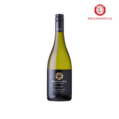 Rượu Vang Trắng New Zealand Rapaura Springs Reserve Marlborough Sauvignon Blanc