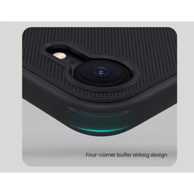 Ốp Lưng cho iPhone 16E hãng Nillkin Frosted Shield Pro PC chống vân tay - hàng chính hãng